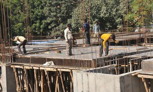ROOF SHUTTERING WORK